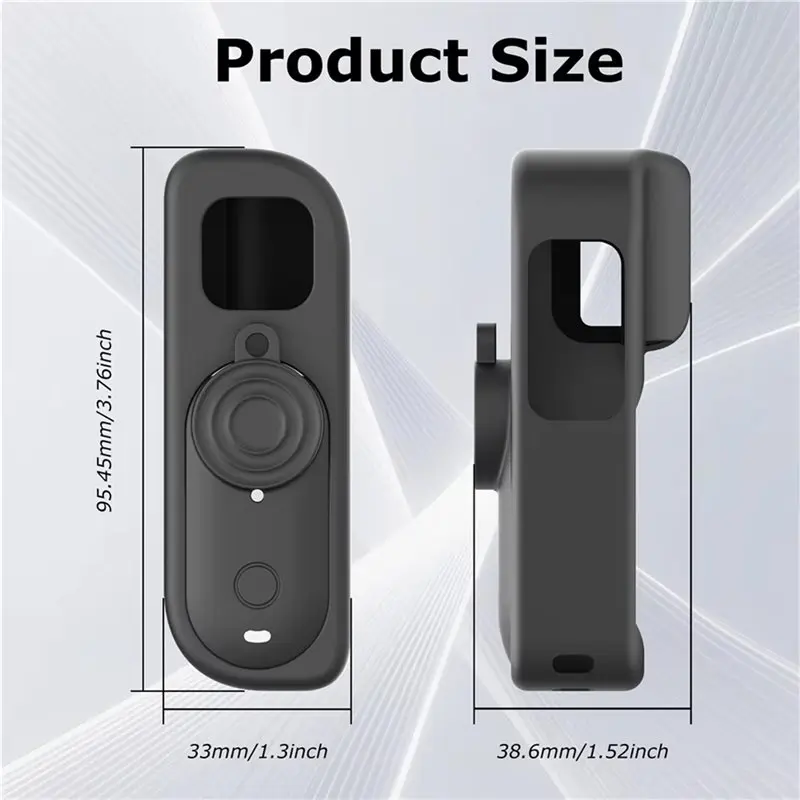 A20T Protective Case for GO 3S, Full Coverage Silicone Shockproof Shell with Retro Design, Precision Fit, Access to All for