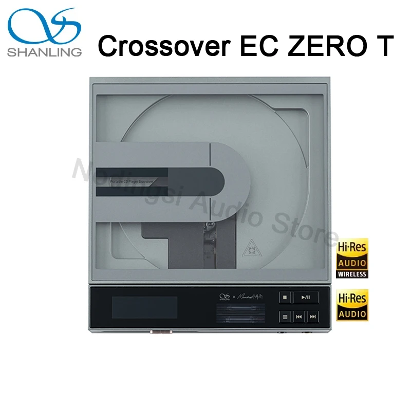

SHANLING x Water Moon Rain Crossover EC ZERO T Portable Player Desktop CD Player Bluetooth LCD Display DAC Headphone Amplifier