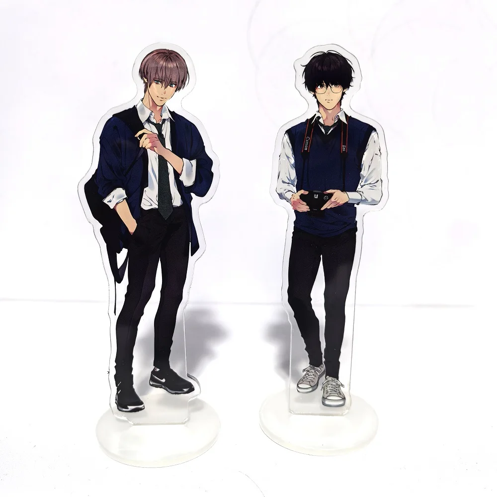 Figuras de soporte acrílico de amor de nube de cómic coreano Bl Manhwa Bai Xianyun Yanhe Na Campus acción de amor perdida en la nube acrílico