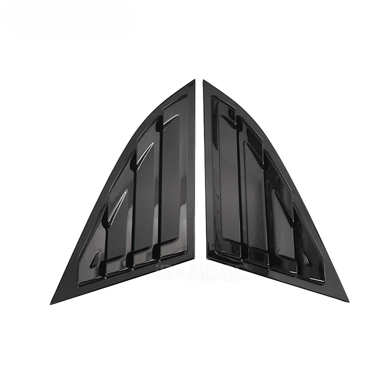 New! Window Deflector for Volkswagen ID.4 Glass Triangle Window Decorative Panel 2021-2023 ID4 Spoiler Quarter Side Window Louve