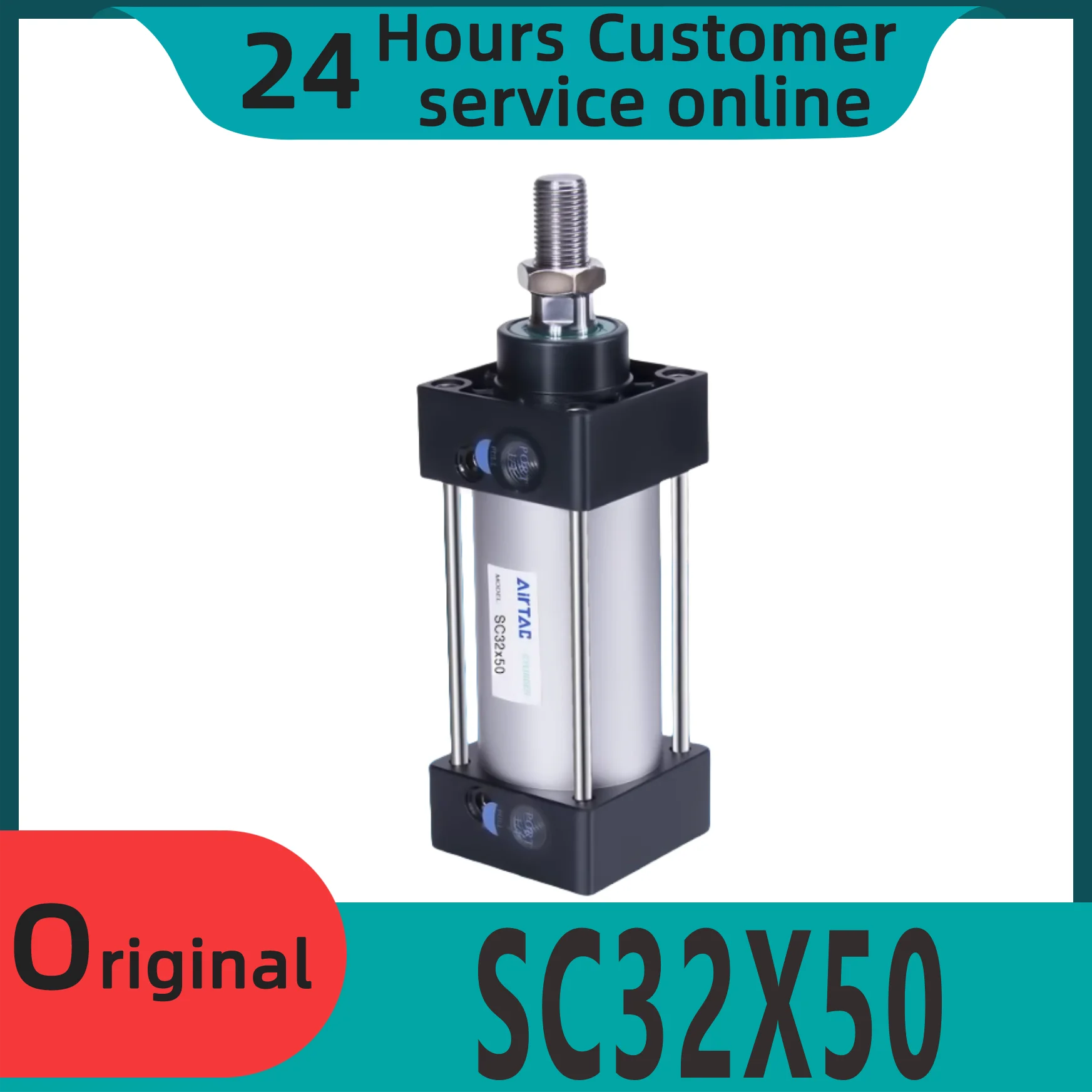 

Совершенно новый оригинальный стандартный цилиндр SC32X50 SC32X25 SC32X75 SC32X100