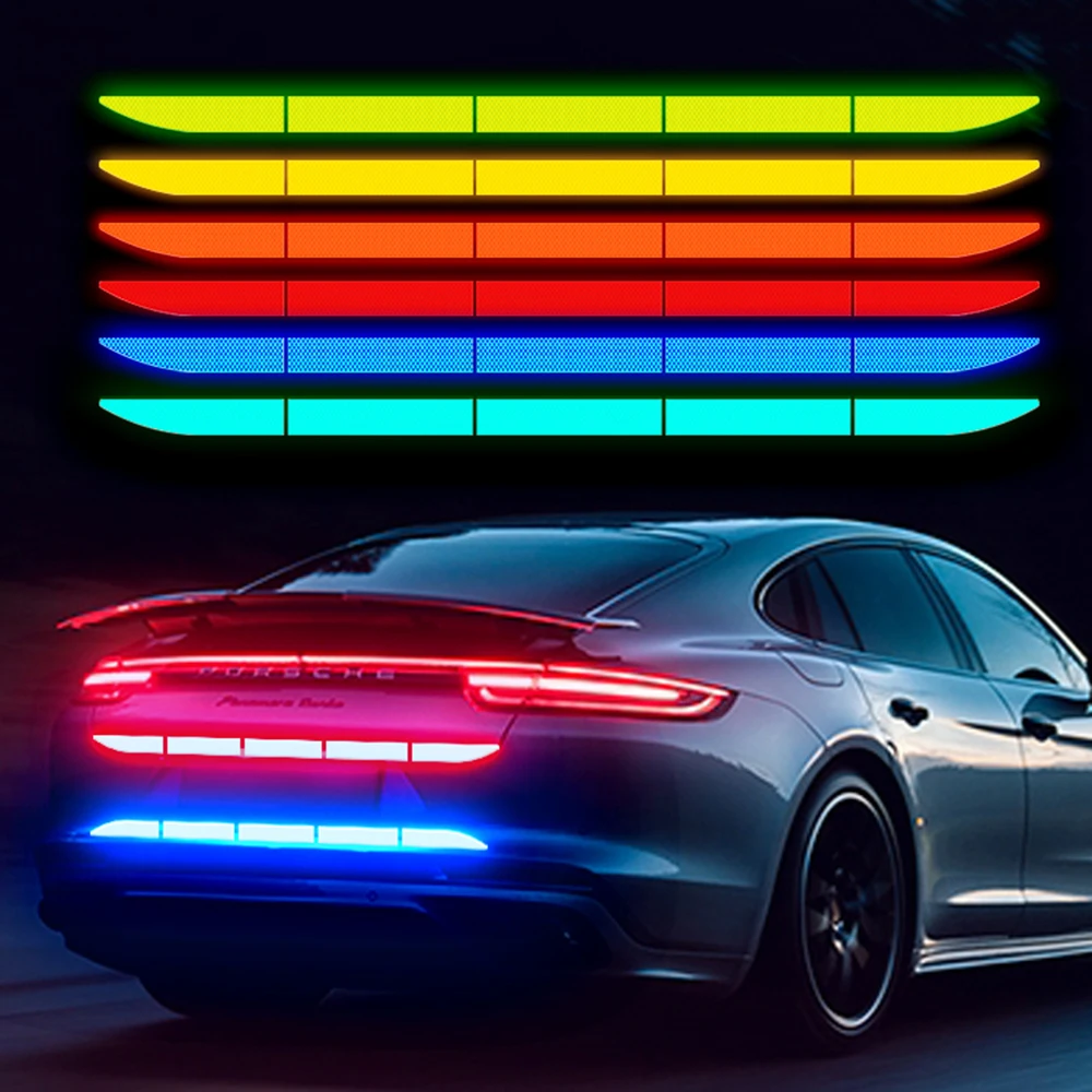 

Внешняя светоотражающая лента для кузова автомобиля, светоотражающая наклейка для Hyundai Solaris 2, Elantra i30 i35 i40, Tucson Kona Azera