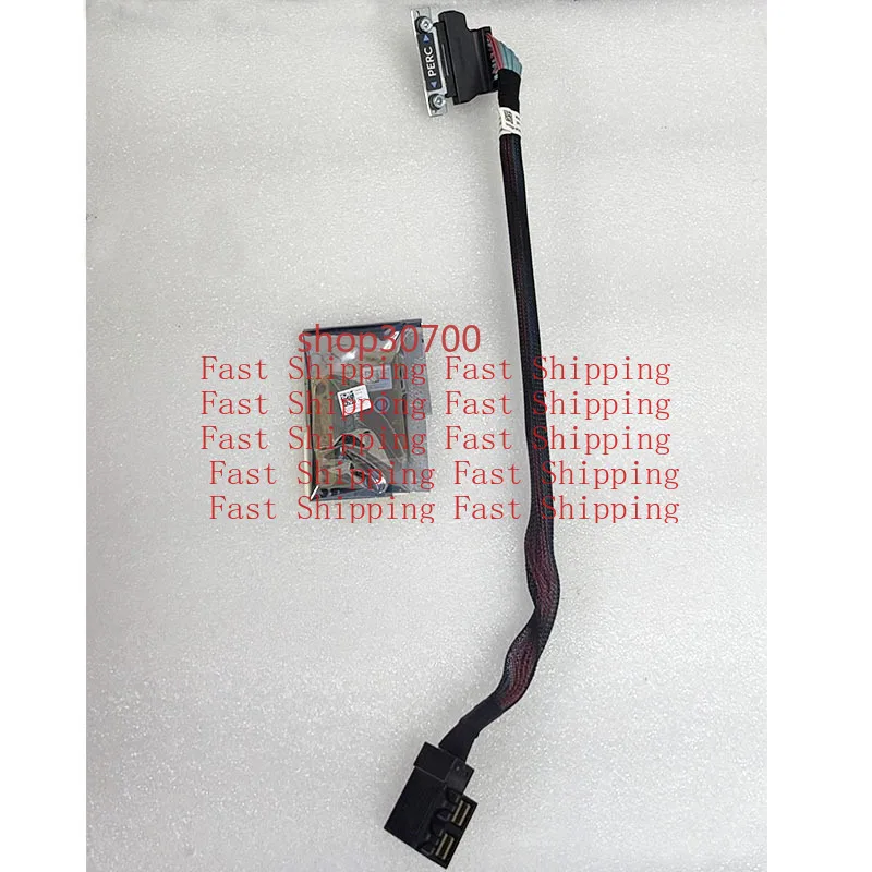 A=1SET FOR DELL R740xd 12 BAY LFF POWEREDGE SERVER 1RRJP MINI MONO RAID CABLE H330 H730P Interposer Card 004M4C