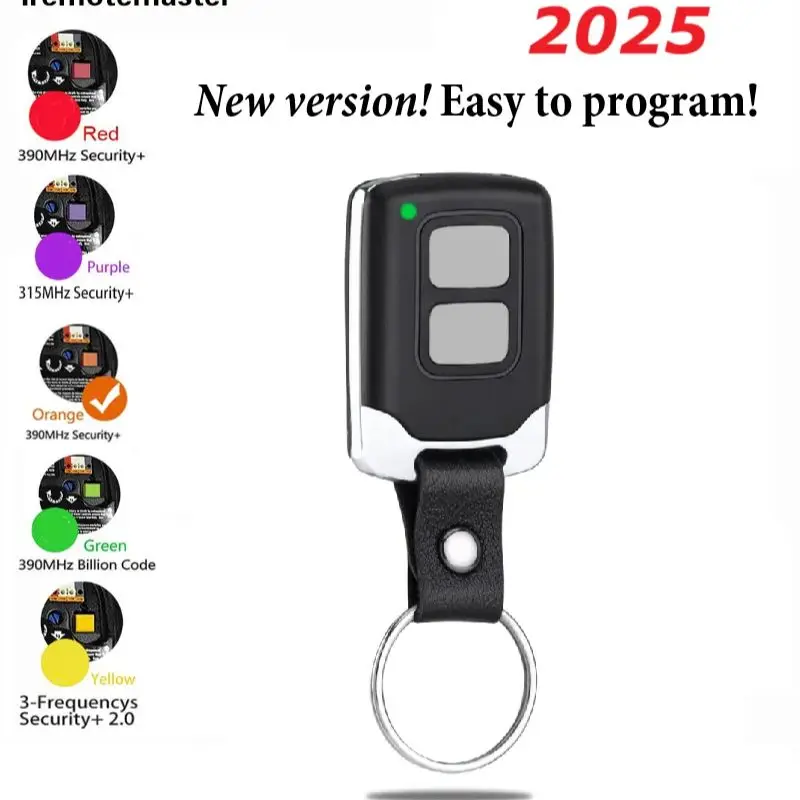 

For LiftMaster 893MAX Chamberlain 891LM Craftsman Garage Door Opener Remote Keychain 371LM 893LM 971LM Yellow learn button