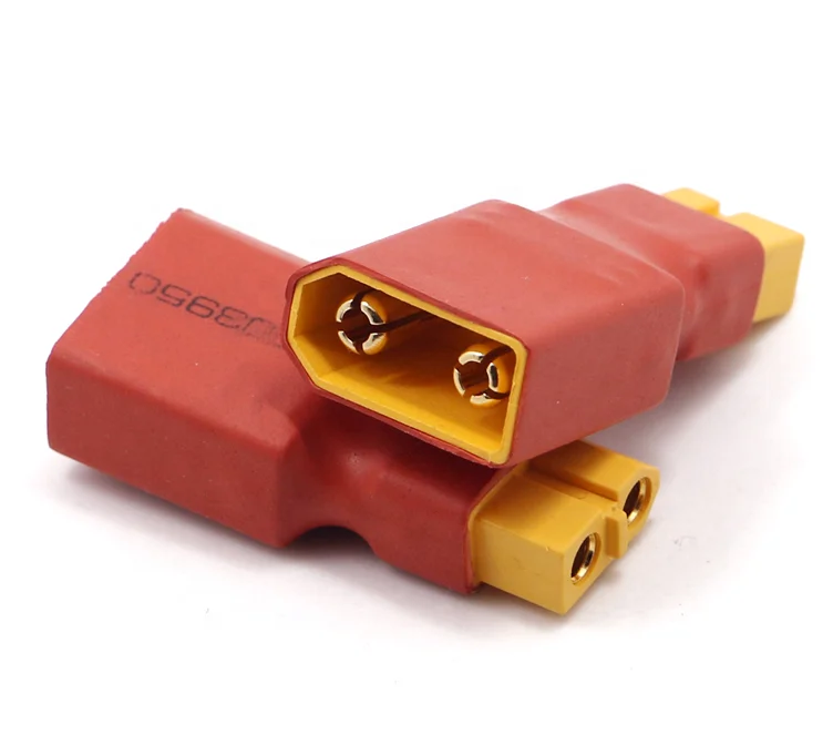 30PCS Amass XT60 To XT90 Adapter Connector Female To Male Plug Without Wire Transfer For RC Airplane & Quadcopter Lipo Battery