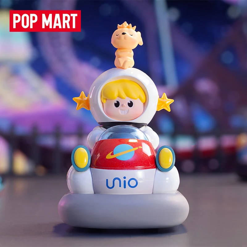 Pop Mart Popcar Park Bumper Car Series Labubu Molly Skullpanda Car Blind Box Guess Bag Toys Doll Cute Anime Figure Ornaments