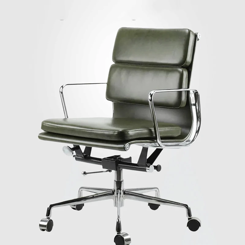 عجلات مصمم كرسي مكتب ماكياج الحديثة غرفة نوم فاخرة الشمال كرسي مكتب مؤتمر التخييم Silla Oficina أثاث المنزل