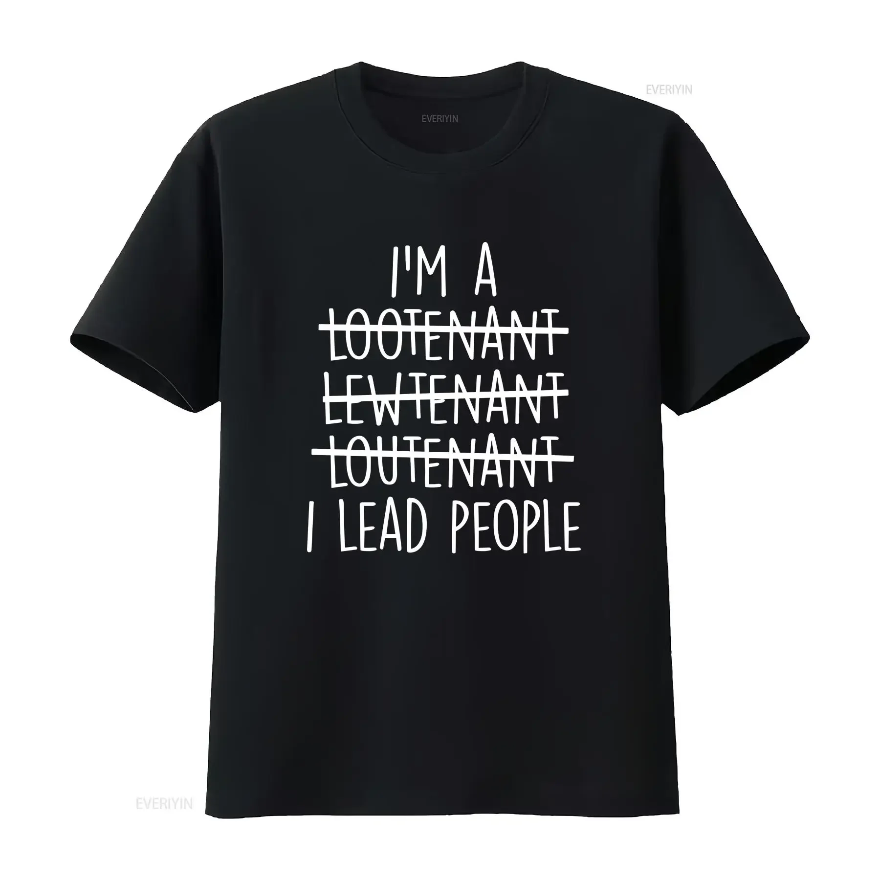 LieutenanT T Shirt promotion clothes clothing vintage Washed Unisex Versatile Soft Stretched Breathable Casual fashion graphic