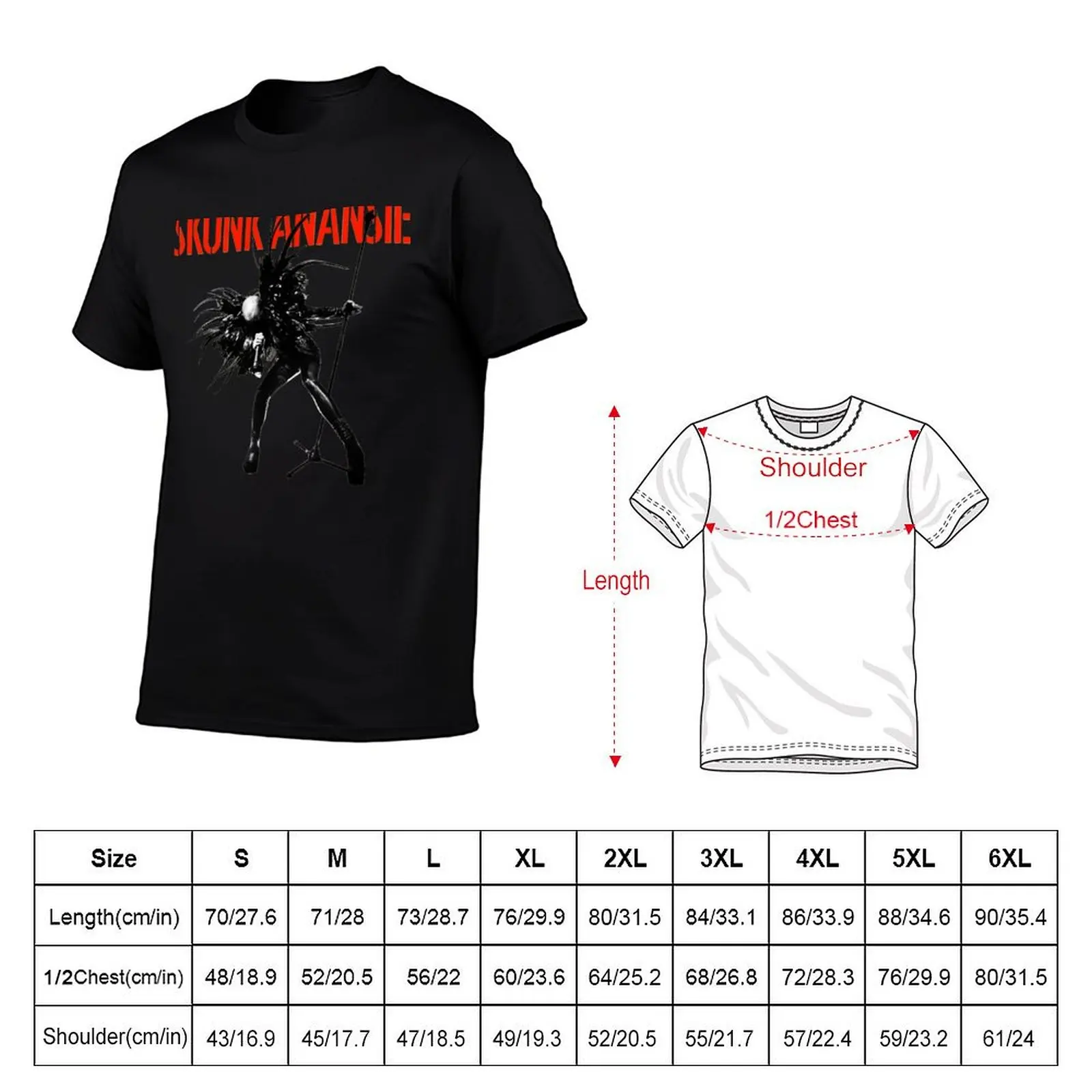 Best of skunk anansie band music exselna T-Shirt Basic Regular Fit Casual T-Shirt
