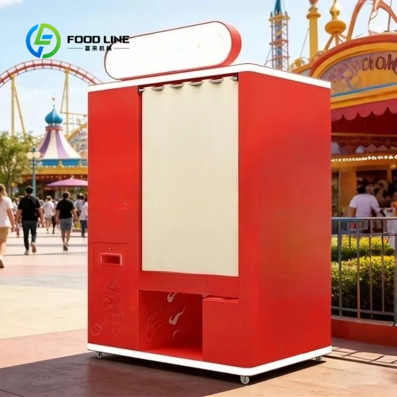 Customized Photo Booth Hardware, Self Service Vending Machine with Camera Printer for Carnival Fair Theme Park Event Rental