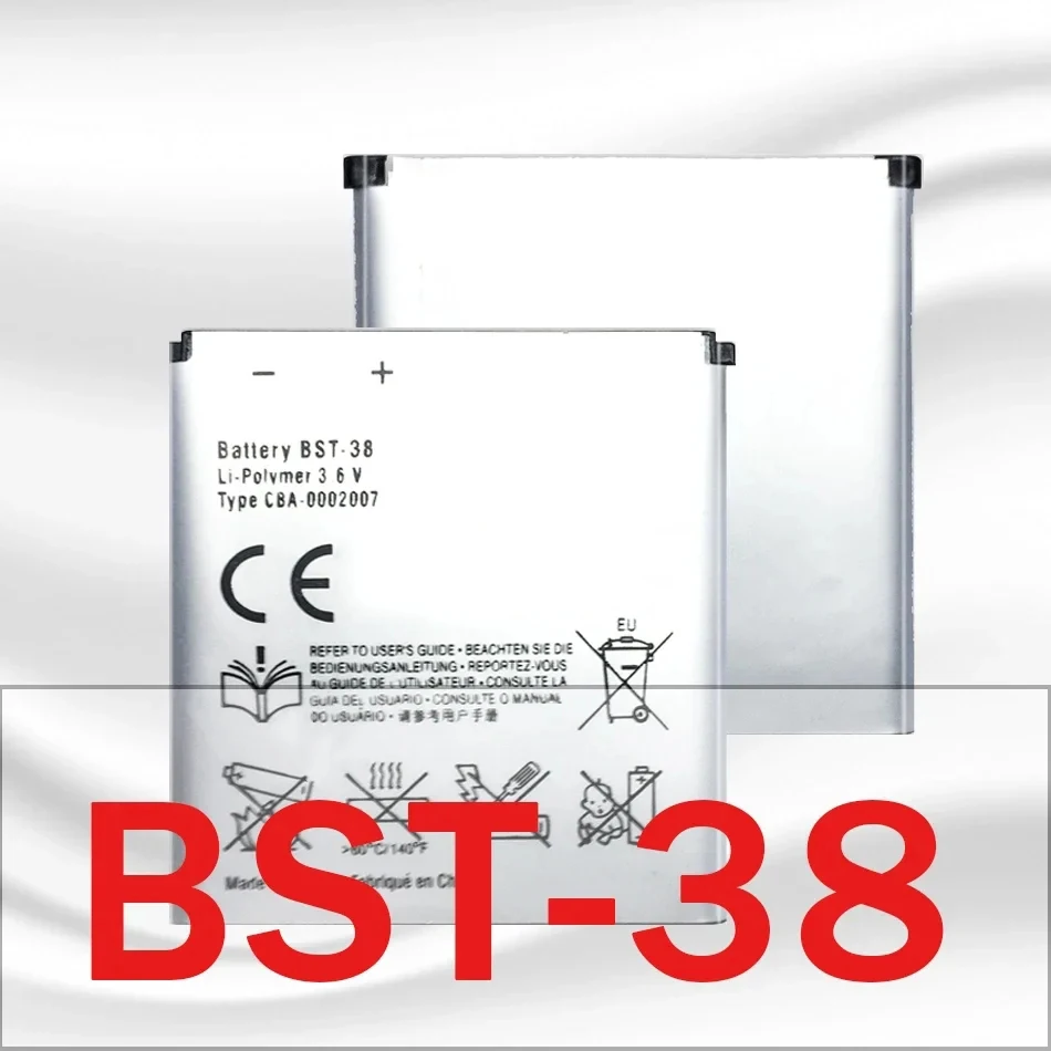 Batería de repuesto para teléfono móvil Sony, compatible con BST-33 pila de repuesto, BST 33, BST-38, BST 38, BST38, BST-37, BST 37, BST37, BST-36, BST 36, BST36, BST-39, BST 39, BST39