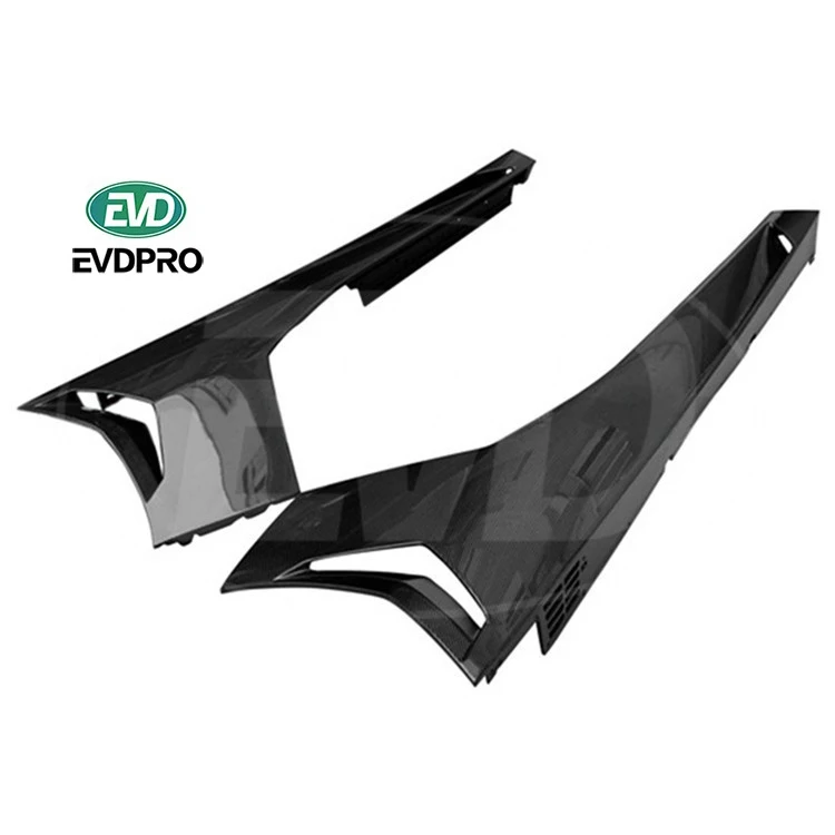 For Lamborghini Aventador Lp700-4 Lp720 Lp750 2011-2015 Oem Style Carbon Fiber Side Skirts