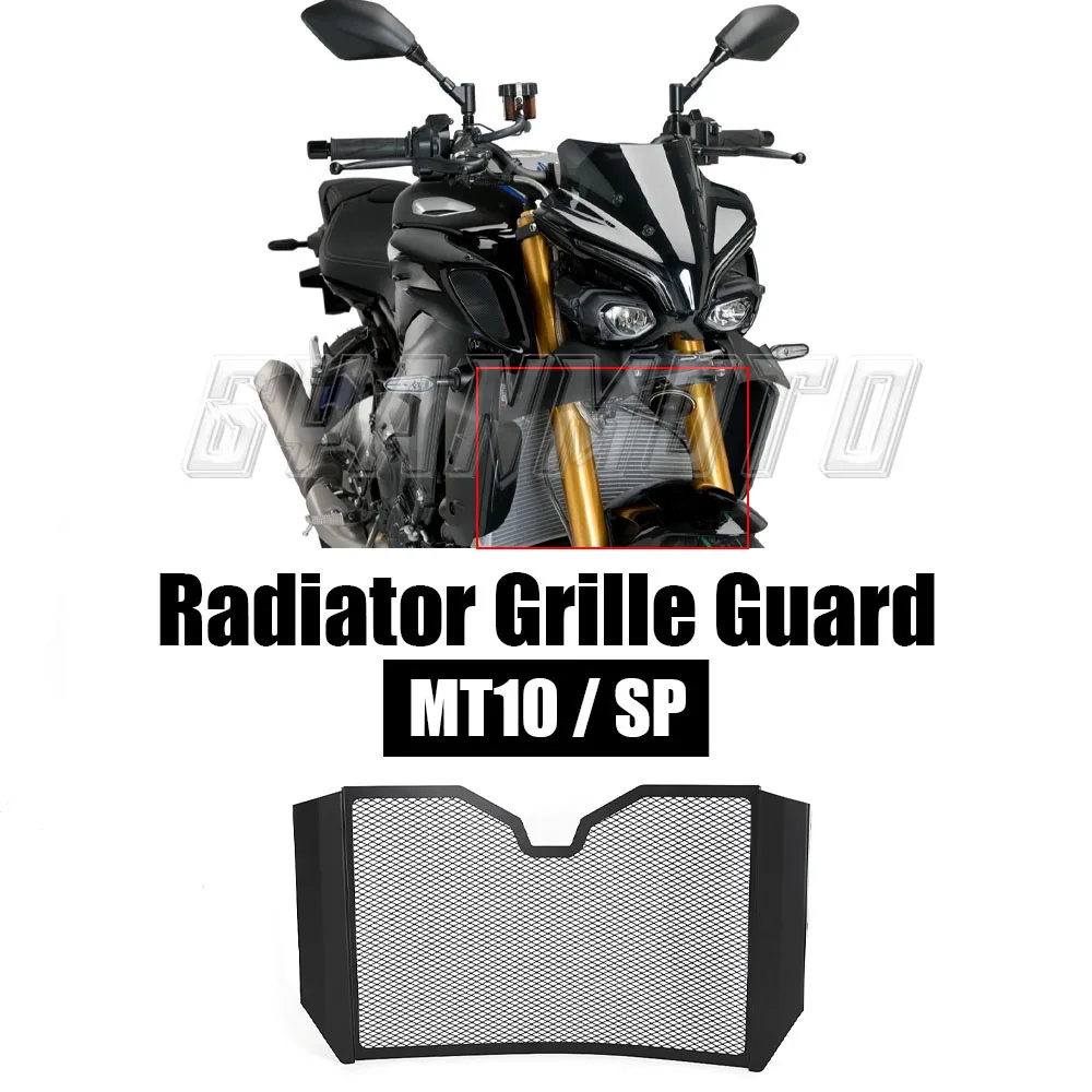 

mt10 New Motorcycle 2022 2023 Radiator Grille Guard Cover Protector Tank Net Grill Protection For Yamaha MT-10 MT-10SP mt-10 SP