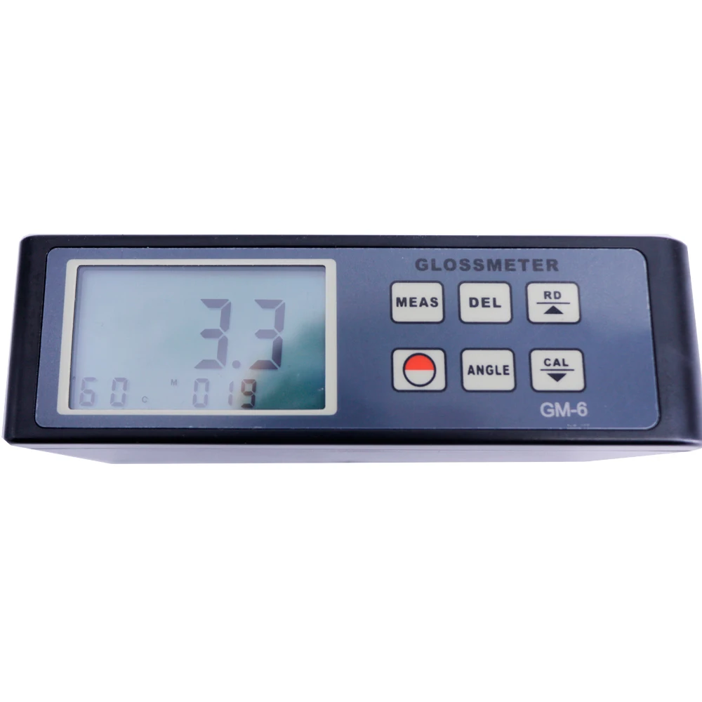 

GM-6 Digital Glossmeter 60degree Gloss Meter Range 0.1~200 Gloss Units with Backlight Display