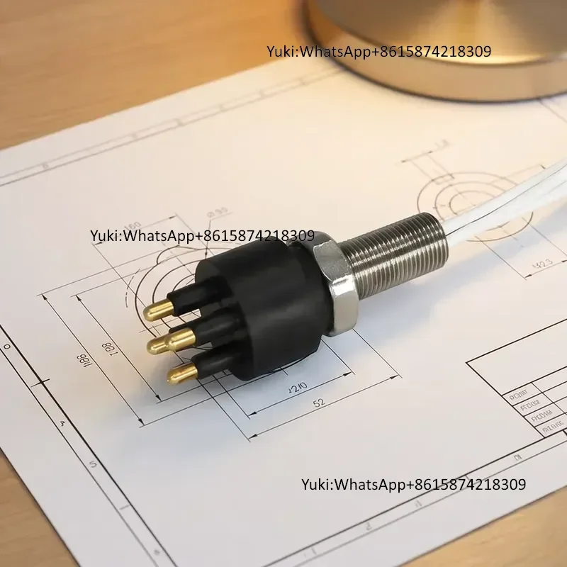 2 Pin Underwater High-Current Connector for Subsea Technology