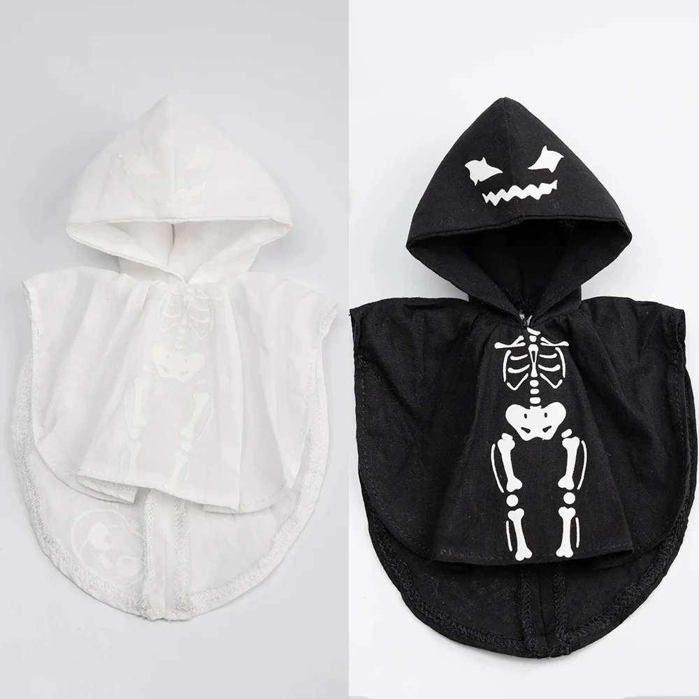 

OB11 Doll Clothes Halloween Costume Glow Cloak For Obitsu11 GSC YMY Body 1/12BJD Baby Clothing Handmade Coat Toy's Accessories