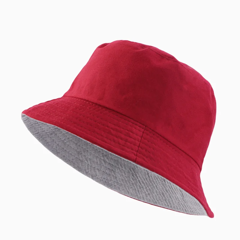 New Unisex Solid Foldable Bucket Hat Outdoor Sunscreen Hat  Panama Bob Hip Hop Caps Sunhat Outdoor Beach Fisherman Cap for Women