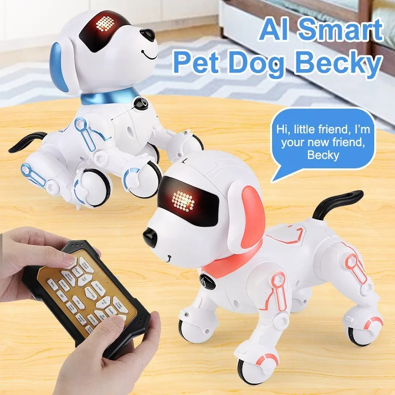 RC Robot Dog الإلكترونية حيلة الحيوانات الأليفة اللمس التفاعلي للبرمجة الذكية المشي الرقص الاطفال هدية عيد ميلاد للأطفال بنين بنات #2
