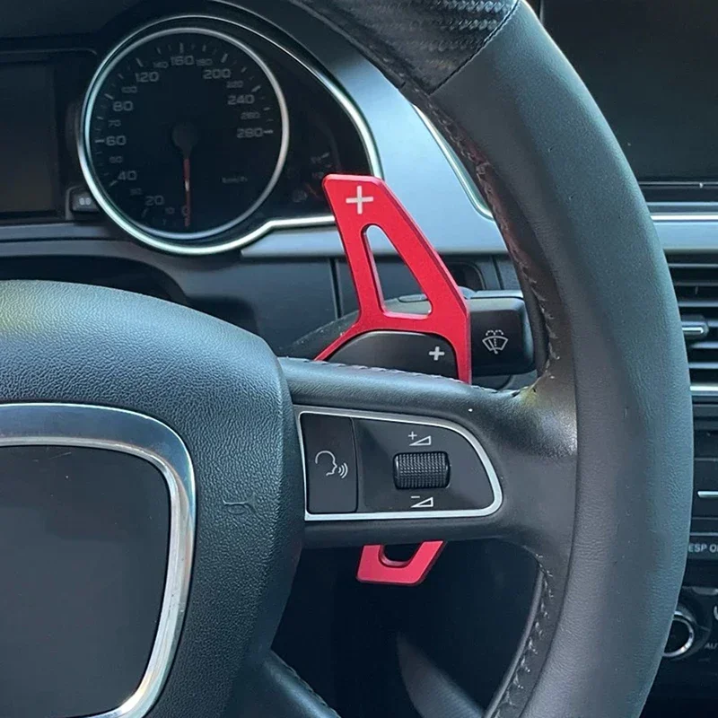 Cambio a paletta per Audi A3 S3 8V 8P A6 S6 C6 C7 estensione delle pale del volante dell'auto DSG Styling accessori Auto