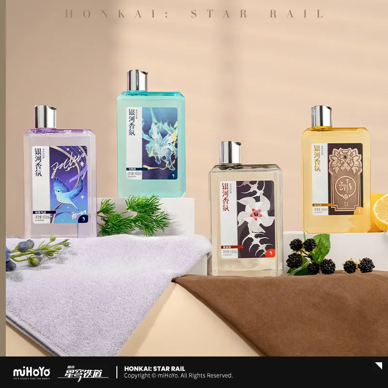 

[Genuine] miHoYo Honkai:Star Rail Galaxy Fragrance Series Shower Gel Robin Acheron‌ Feixiao Jing Yuan Prop Cosplay Xmas Gifts