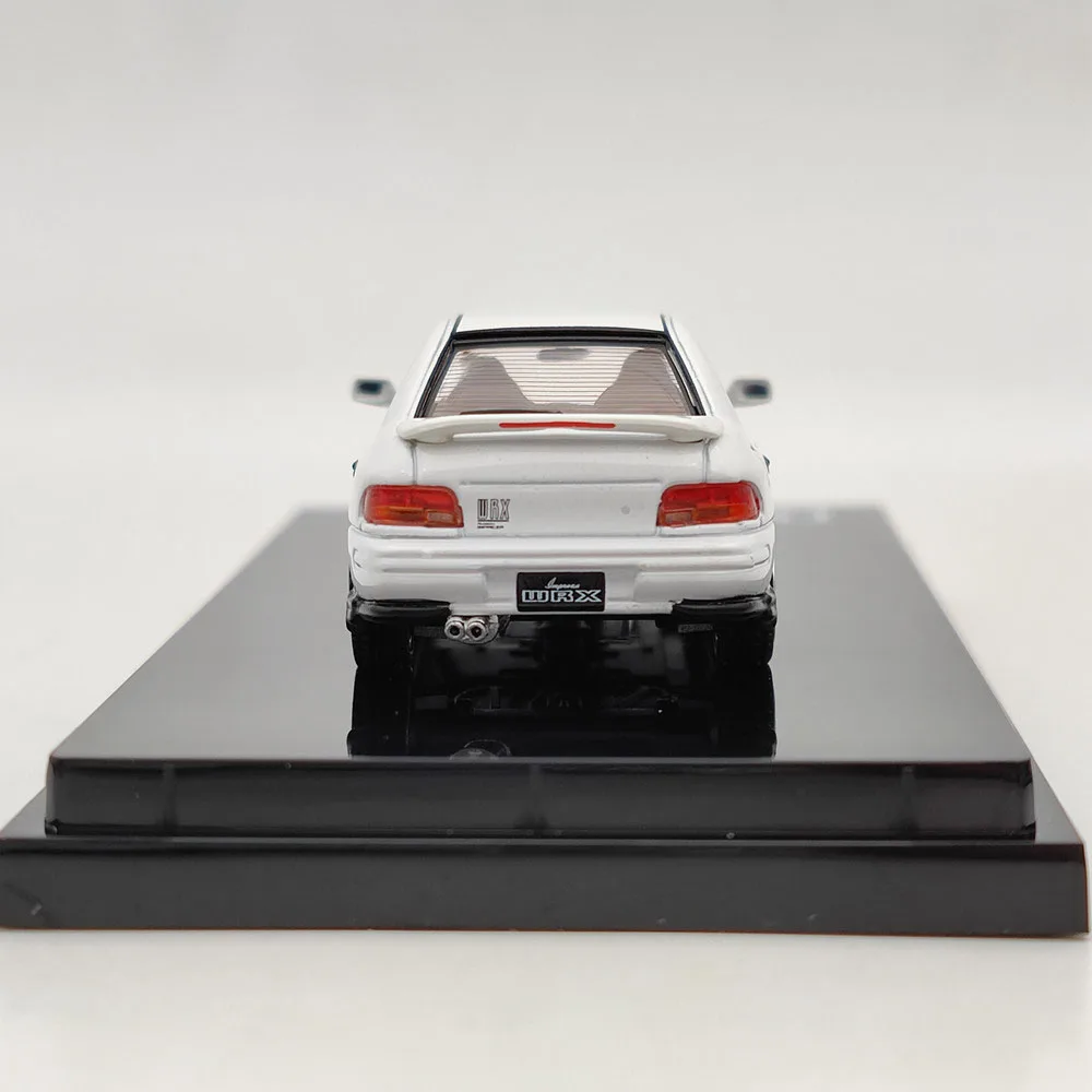 Hobby Japan 1/64 Impreza WRX GC8 1992 w/Engine Display Model HJ642013AW Diecast Toys Car Limited Collection