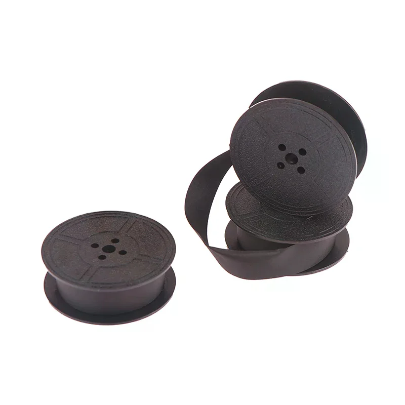 Black Typewriter Ribbon Twin Spool Replacement Pack Compatible with Most Typewriters Office School Supply