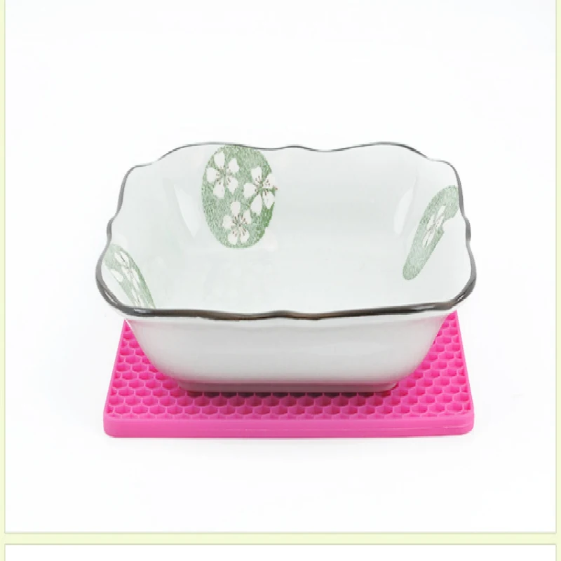 ซิลิโคน Tatakan Panci,เสื่อ Trivet,ที่เปิดขวด,ช้อน Rest Non Slip,ยืดหยุ่น,ทนทาน,แผ่นทนความร้อนหนา