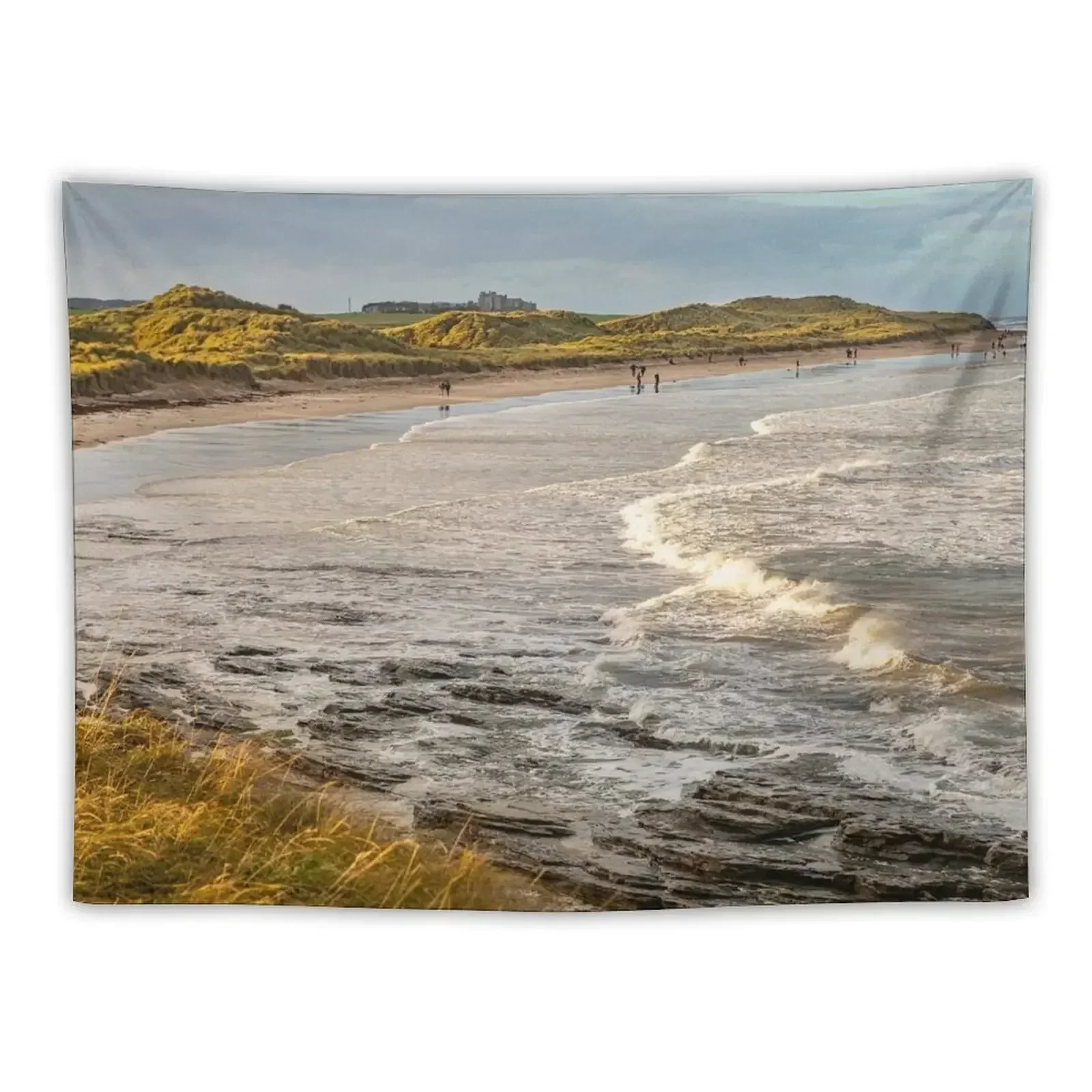 

Seahouses Beach Tapestry Aesthetic Decoration Cute Room Decor Tapestry