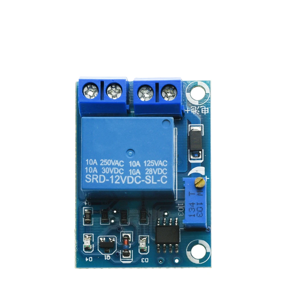 DC 12V Battery Undervoltage Low Voltage Cut off Automatic Switch Recovery Protection Module Charging Controller Protection Board image 5