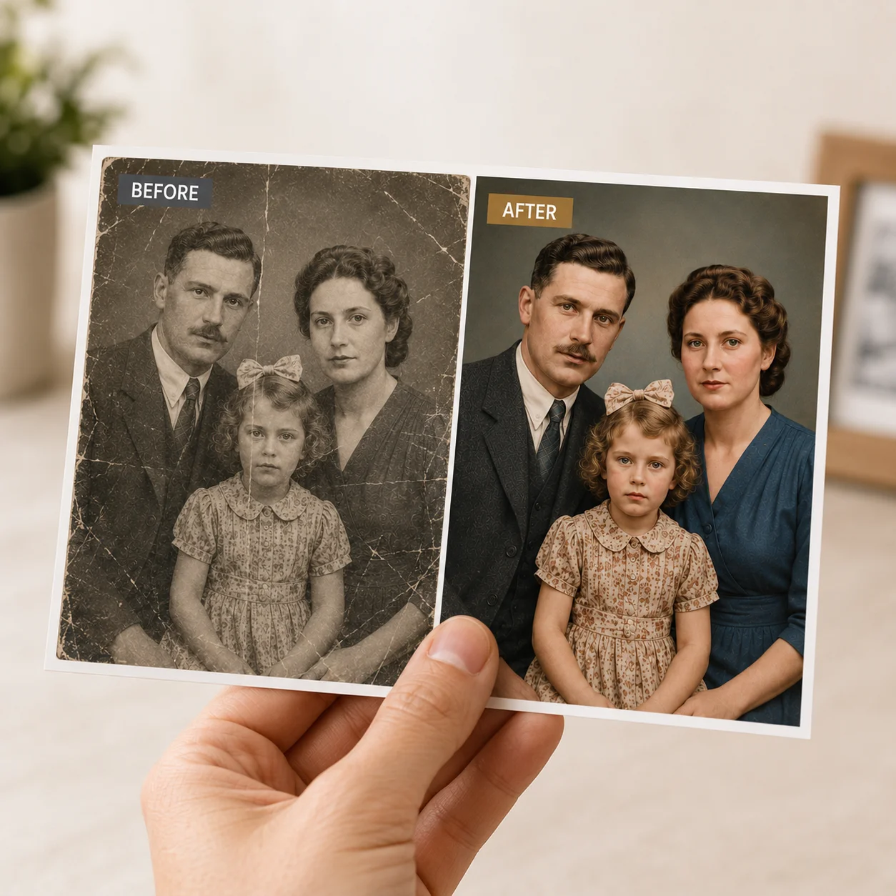 Photography Hobby - Old Photo Repair Service Custom Picture