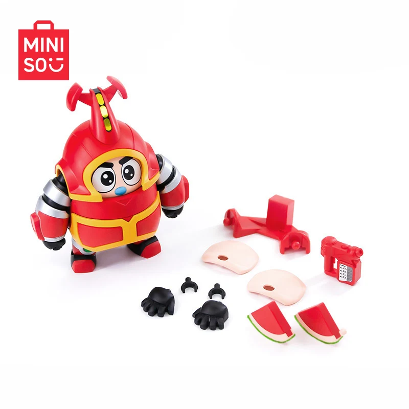 MINISO ChoroQ Hero 시리즈 3 움직일 수 있는 모델, ABS 소재, 포즈 가능, 어린이 놀이 및 책상 장식에 적합