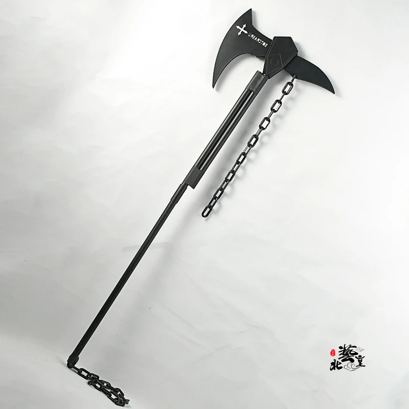 43.3'' Game Arknights Pioneer Operator Zima Axe Cosplay Props Adults Halloween Christmas Costumes Accessories for Women Girls