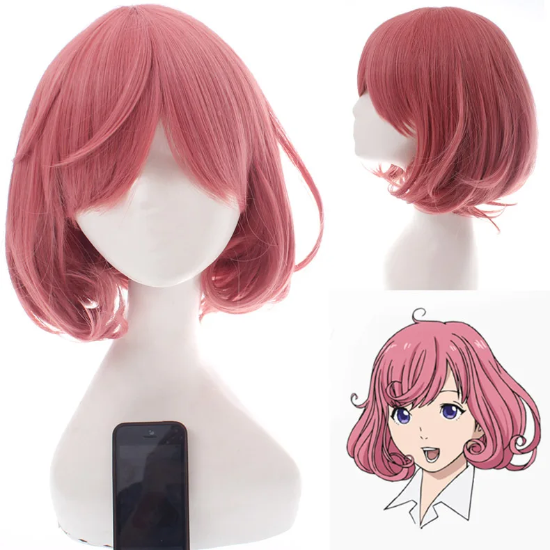 Synthetic Cosplay Wig for Carnival Party Anime Style Ebisu Kofuku Inspired Yato Short Hair Colorful Costume Accessory