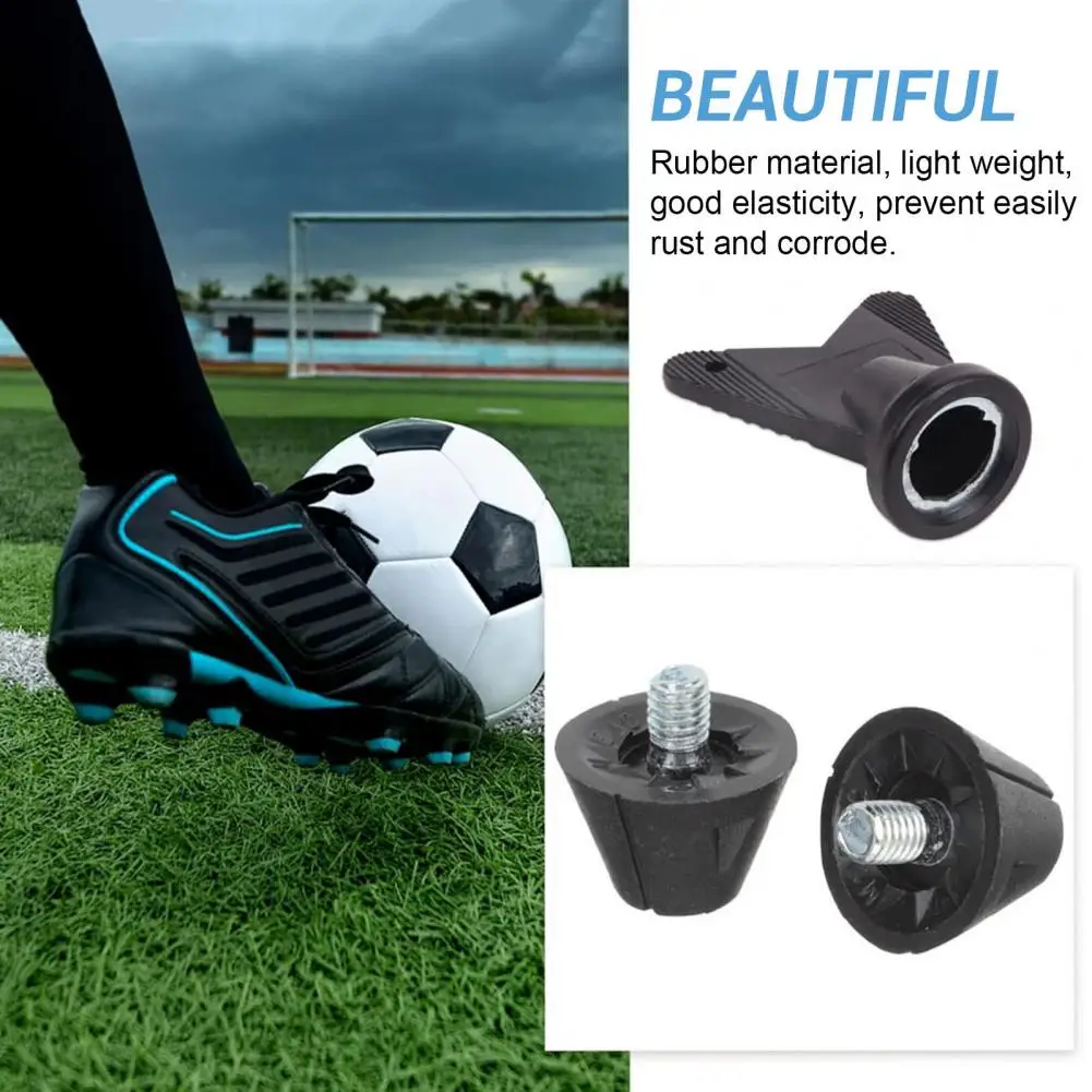 Football Cleats Studs Aluminum Alloy Football Boot Studs Set with Wrench Tool for Soccer Shoes 14pcs Anti Slip Cleats