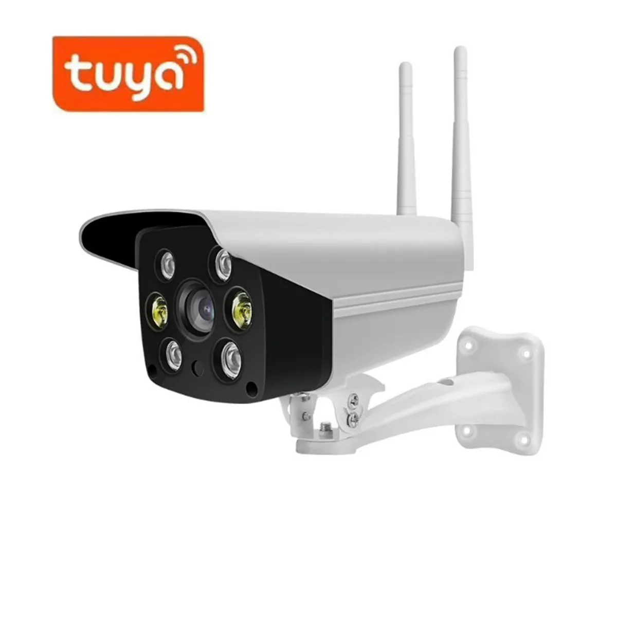 2MP 1080P Tuya APP Outdoor Water-proof IP Bullet Camera Full Color Night Vision Home Security CCTV Baby Monitor