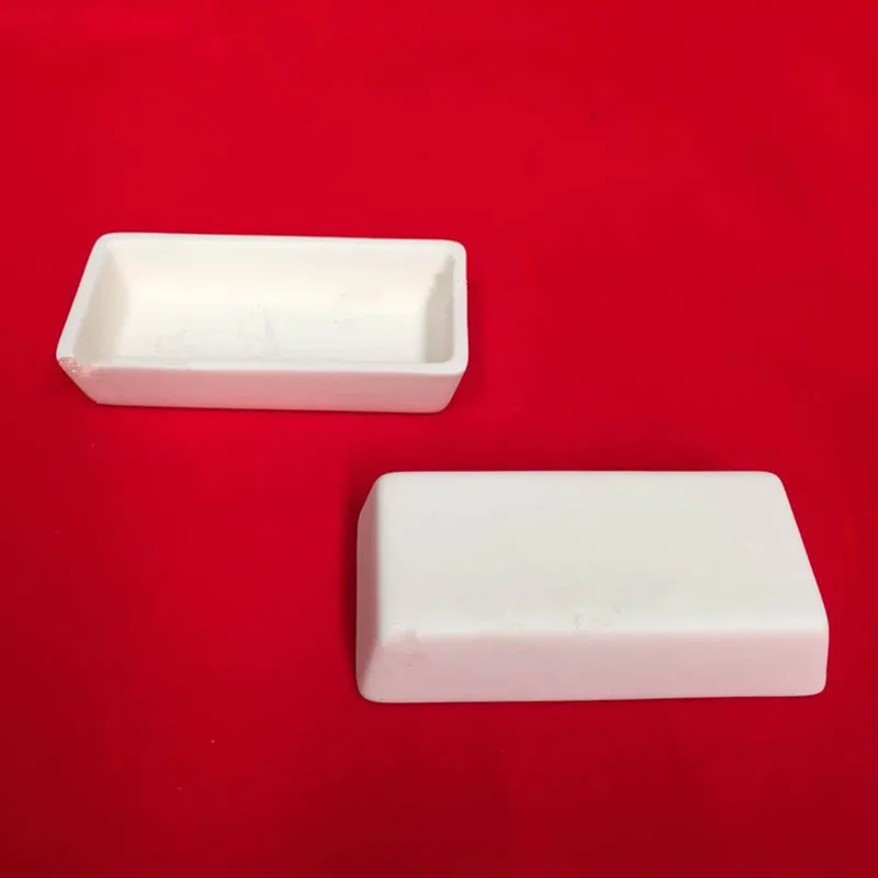 Trapezoidal Corundum Boat  / 99.3% Alumina Crucible / Corundum Crucible / Al2O3 Ceramic Crucible / Sintered Crucible