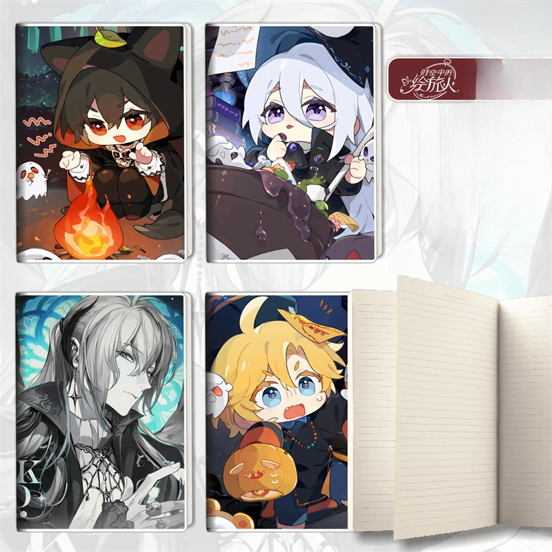 Ayn Rorschach Alkaid Clarence Emerald Popular Anime Two-dimensional Peripheral Stationery Student Gifts Exquisite Notebooks