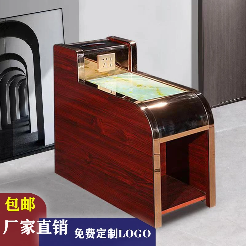 Light Luxury Sofa Middle Coffee Table Simple Economic Bathing Place Bedside Tea Cabinet USB Charging