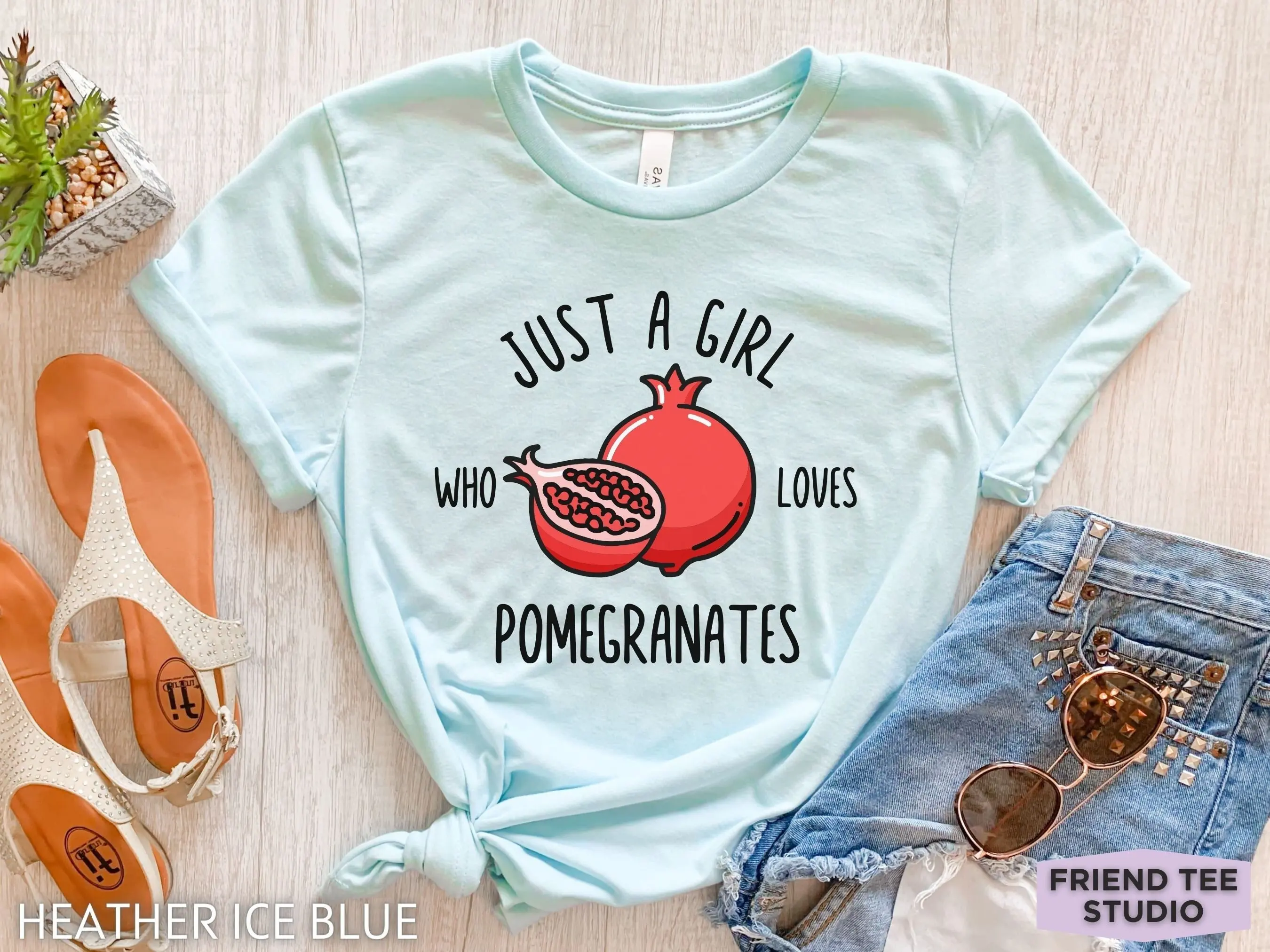 Camiseta de Granada, divertida granja de frutas para niñas, amante de Punica Granatum