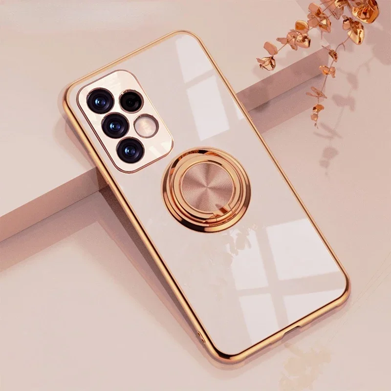 Plating Ring Holder Case For Samsung A56 A36 A26 A 16 06 55 35 25 15 05S 73 72 71 54 53 52S 51 34 33 32 24 23 22 21S 14 13 Cover - náhled 3