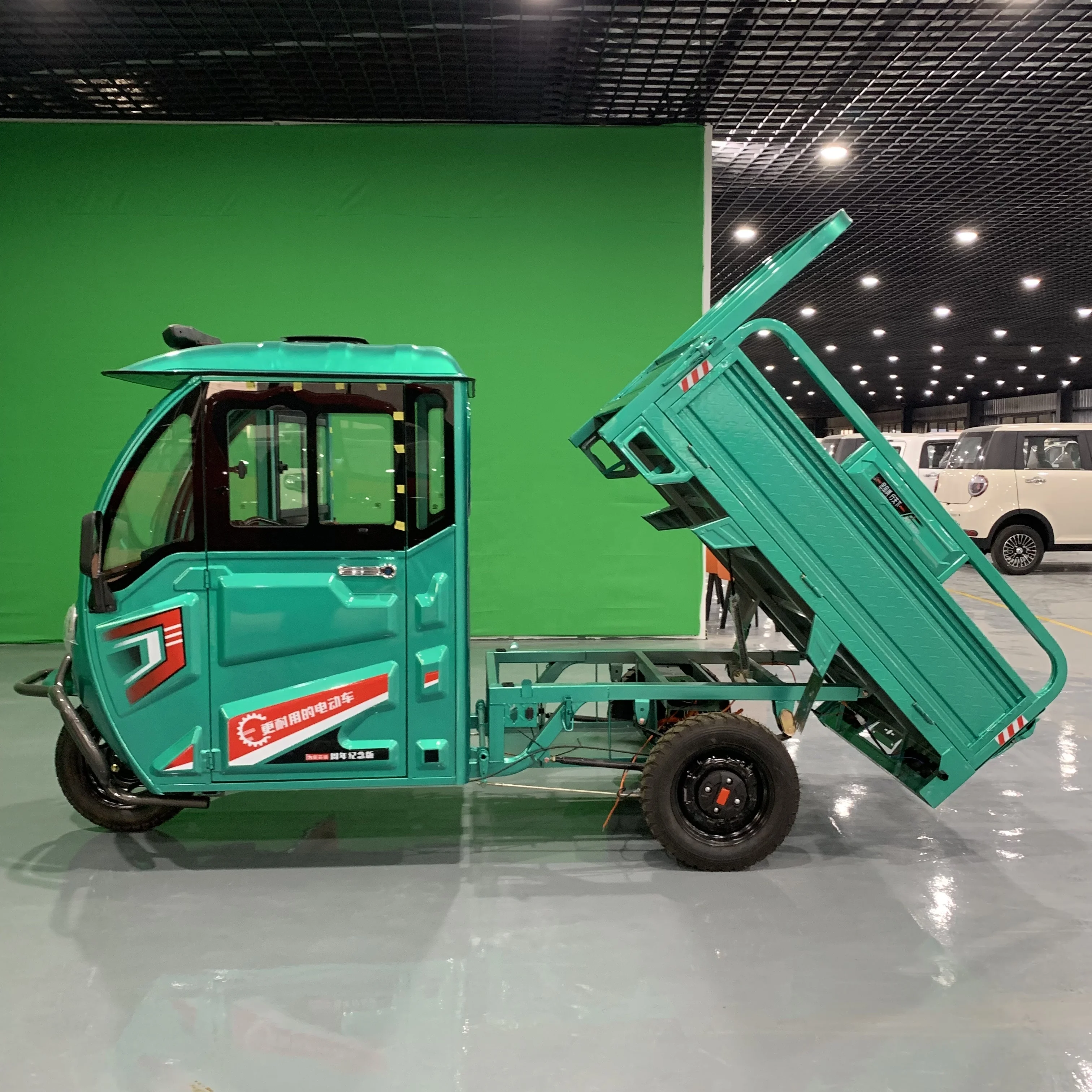 Customize Heavy Duty Electric Cargo Vehicle 1000w/1200w/1500w High Speed Three Wheel Cargo Bike Truck Cargo Tricycle