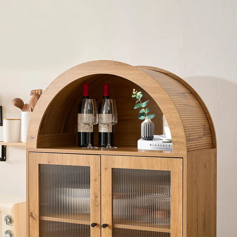 

Simple multi-layer simple bookshelf shelf living room cabinet transparent bookcase floor bedroom locker snack cabinet
