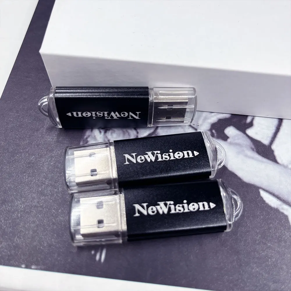 100PCS/lot Metal 2.0 Memory Stick Pendrive 4GB 8GB 16GB 32GB Usb Flash Drive 64GB Business Gift Pen Drive Free Customized Logo view 2