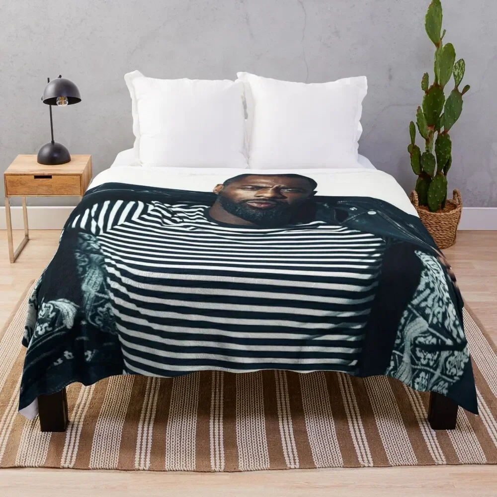 

idris elba Throw Blanket Soft Beds blankets and throws Bed covers Blankets