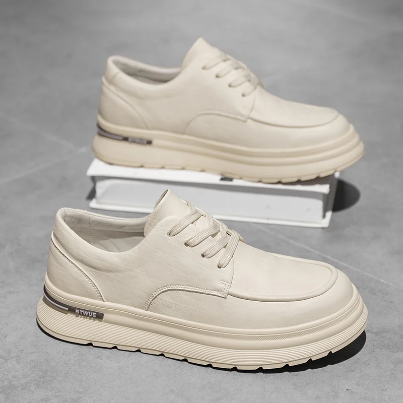 

2025 Men's New Autumn White Sneakers - Breathable Casual Shoes, Couple Style, Trendy & Best Selling