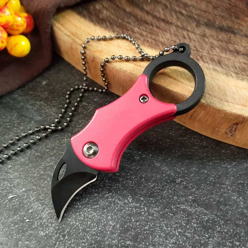 Mini Folding Knife Slicing Meat Fruit Fish Knife Cleaver Meat Chop Vegetables Kitchen Knives Boning Butcher Chef Utility Knifes