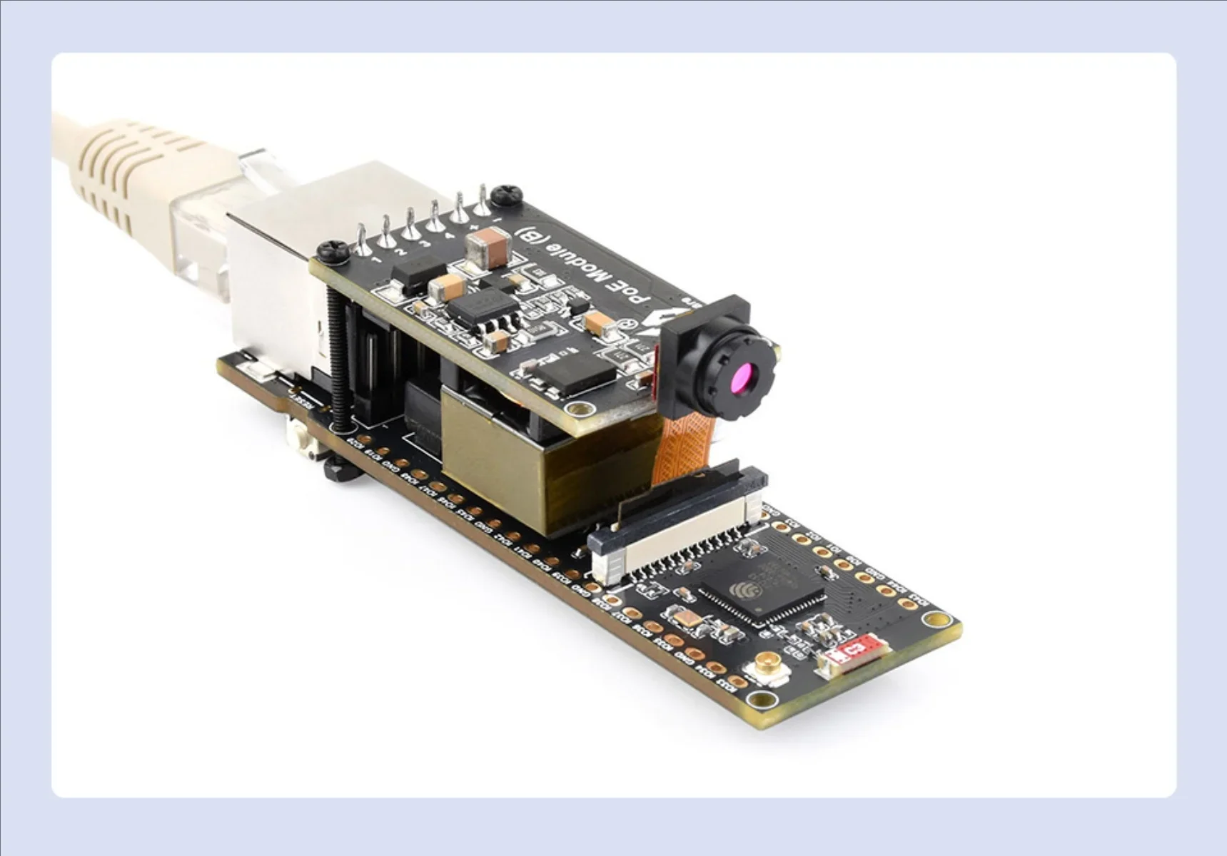 ESP32-S3 ETH Development Board, 10/100Mbps RJ45 Ethernet port, Wi-Fi & Bluetooth Support, ESP32 Ethernet Development Board