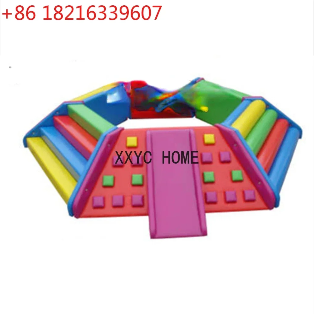 TAO Hexagonal Ball Pool Game Combination Slide Indoor Amusement Equipment Software Crawling