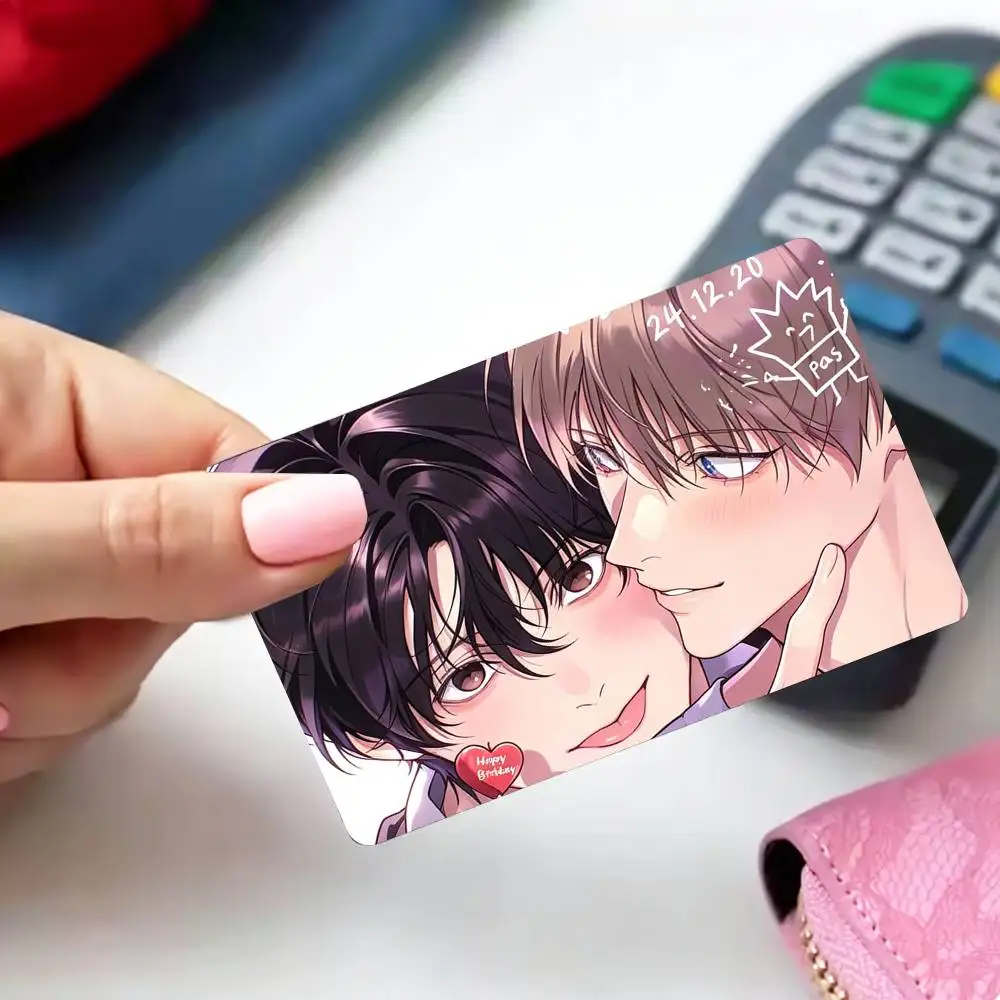 BL L-Lost In The Cloud   4pcs 1Set Card Stickers Small Waterproof Chip 4PCS Card Sticker Anti-Scratch