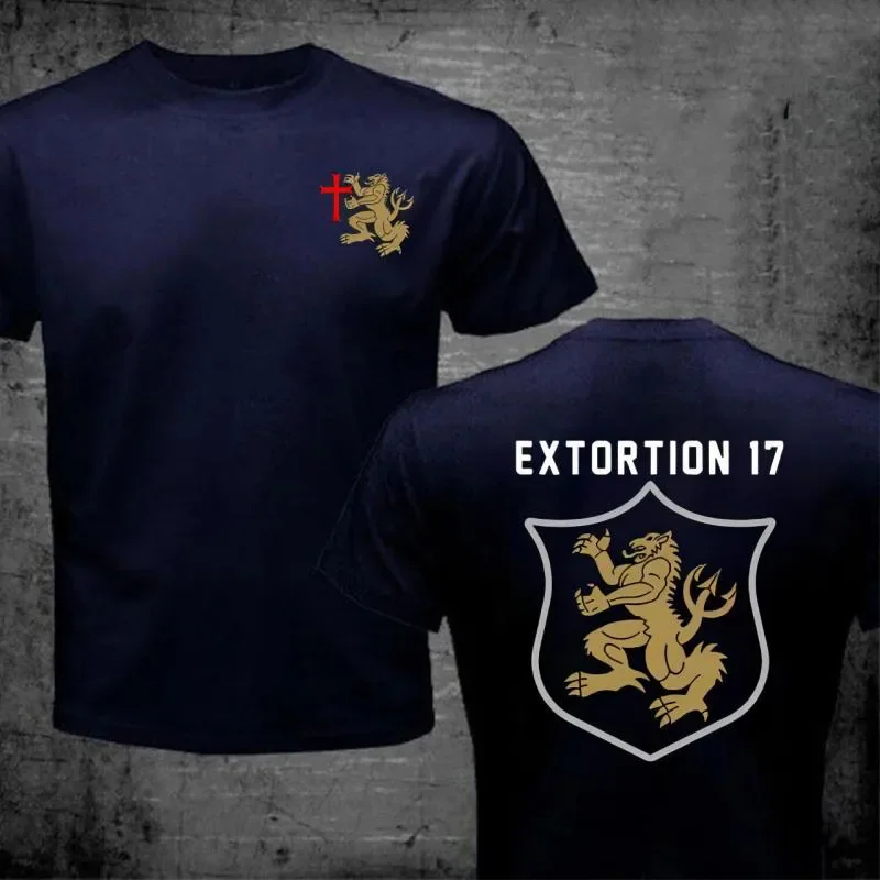 Norway Marines Extortion 17 Gold Squadron Nswdg T-Shirt Cotton Tee S-6Xl Streetwear Tshirt New Popular Retro Unisex Men T Shirts